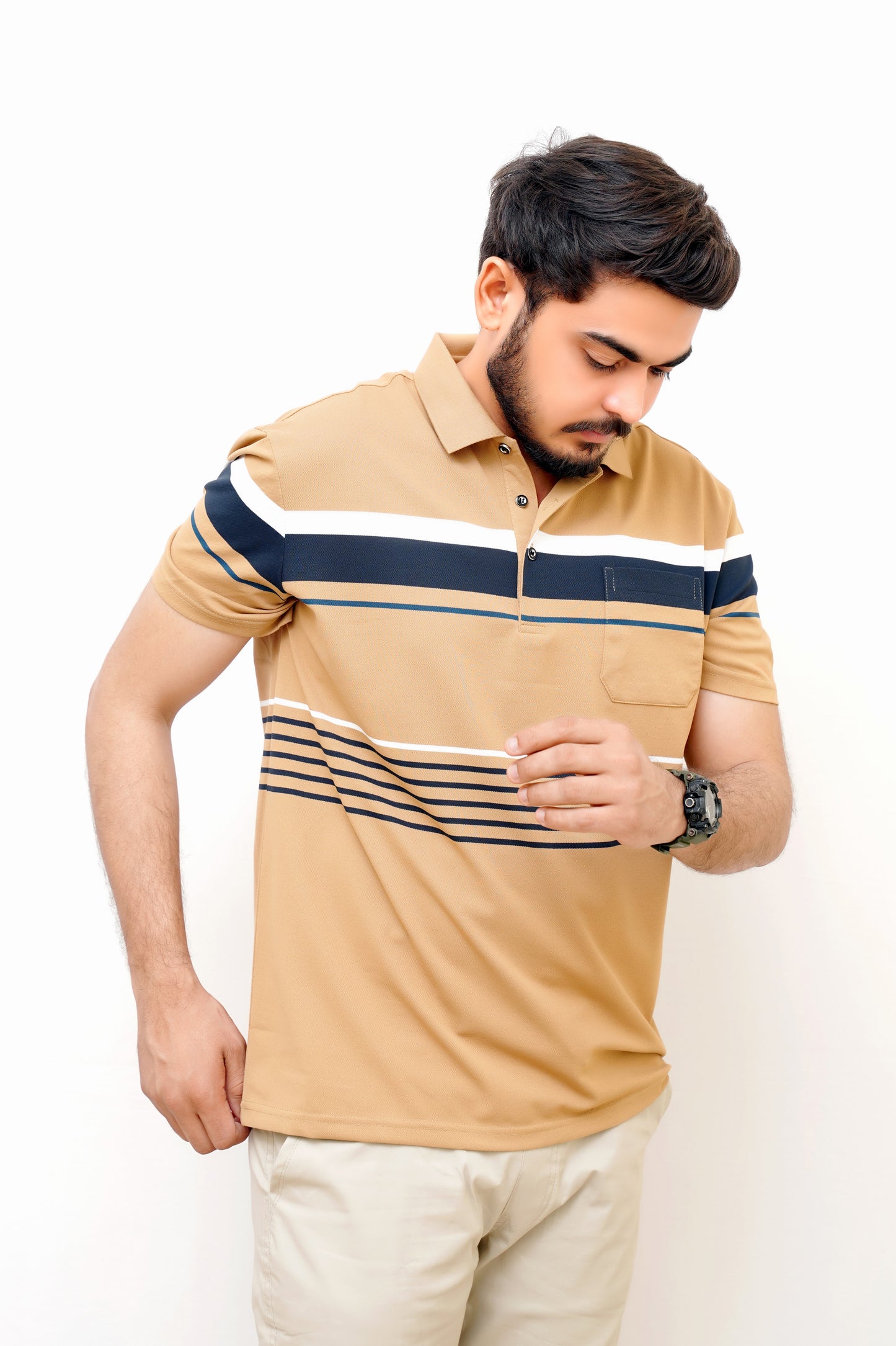 Elegant Pocket Style Polo – Imported-Lining-Skin