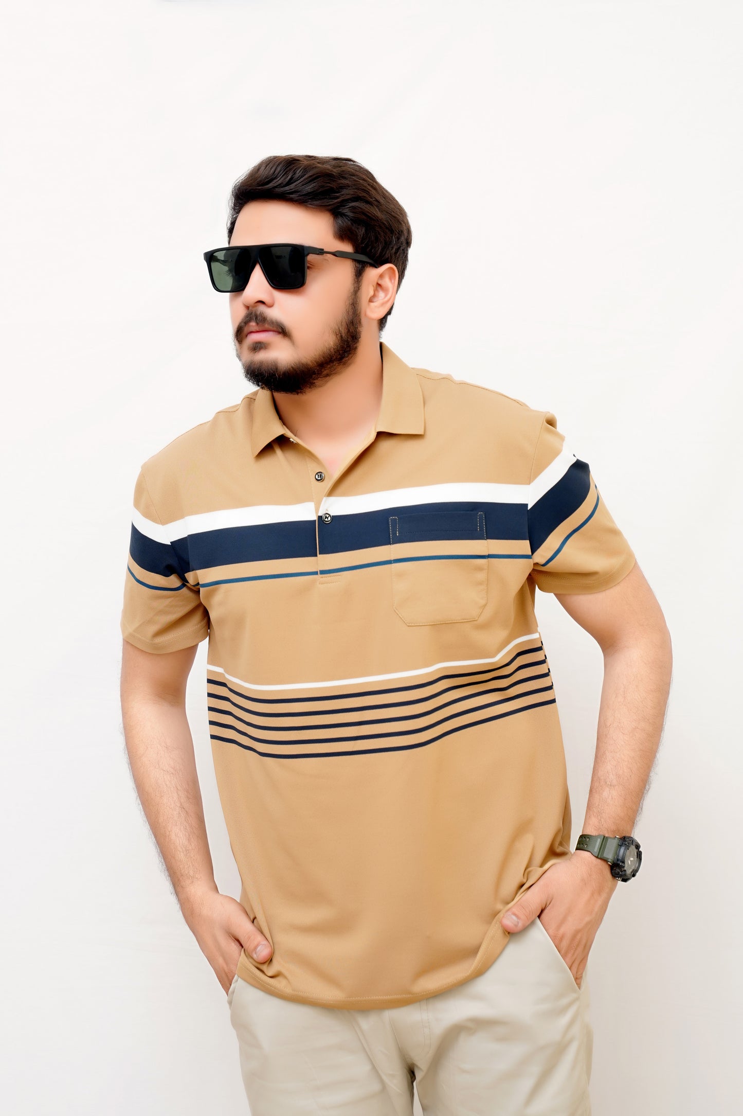 Elegant Pocket Style Polo – Imported-Lining-Skin