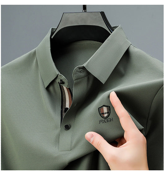 Signature Crest Polo| Imported Summer Classic for Men| Dark Green
